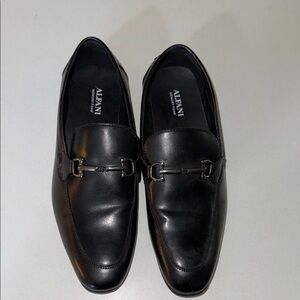 Alfani Black Loafers Sleek Slip-On Design